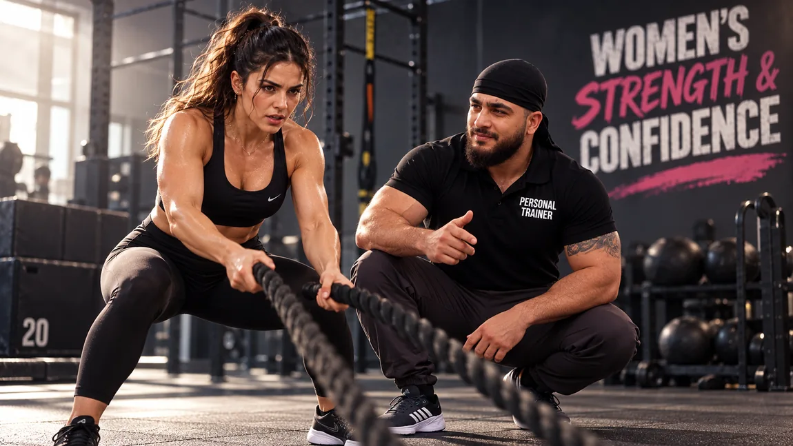 Women’s Strength training concept